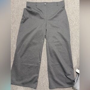 H&M Gray Wide-Leg Pants PULL ON